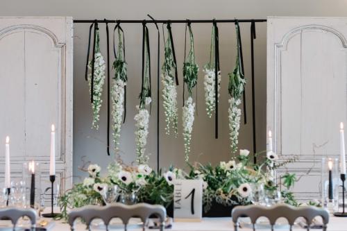 decor floral mariage chic