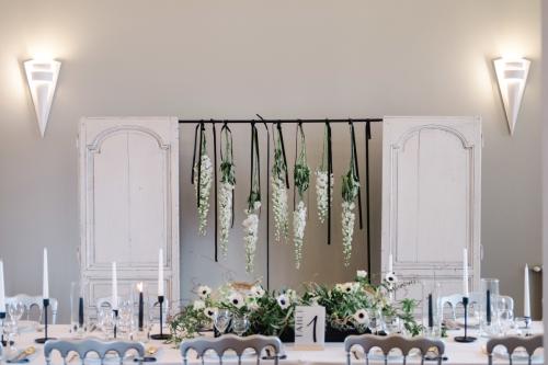 decor floral mariage moderne